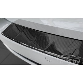 Накладка заднего бампера для Audi A4 B9 Avant (2015-...) углепластик 